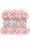 Puffy 3 Pack Hand Knitting Yarn - No Needles – 100g X 3 Pieces – Color No: 340 - Powder Pink