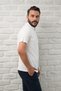 Slimfit Zipper Closure Rayon Fabric Lycra Polo Neck T-Shirt - 2