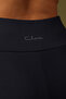 High Rise Active Tights in Navy with Pink Side Panels - 6