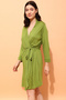 Chic Basic Robe in Green - Viscose - 2