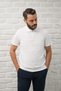 Slimfit Zipper Closure Rayon Fabric Lycra Polo Neck T-Shirt - 3