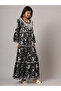 Hand Embroidered Chikankari A-Line Gathering Pattern Mulmul Cotton Jalabiya-AL3673 - 3