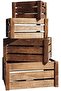 FFD Four in one New solid wood storage box extra large wooden crate