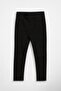 Women's Elastic Waist Black Leggings Jean Pants High Waist Skinny Narrow Leg