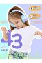 Kids Wireless Headphones with LED Lights, BTH18 Safe Volume 74/85/94dBA, 43H Playtime, Stere - 7