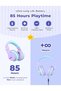Bluetooth Kids Headphones, BTH12 Colorful LED Lights Kids Wireless Headphones Over Ear with - 8