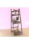 FFD Plant Stand 3 Tier Folding Plant Stand Shelves Garden Wooden Flower Pot - 4