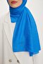 Outlet, Organic Cotton Shawl - 561 - Blue - 2