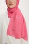 Outlet, Organic Cotton Shawl - 565 - Fuchsia - 2