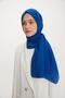 Outlet, Organic Cotton Shawl - 570 - Cobalt Blue