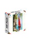 500 Piece Puzzle Red Sailing Boat with Sea View