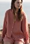 New Line Salmon Long Sleeve Embroidered Women's Shirt – Casual and Stylish Design - 3
