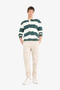 Green Men's Sweatshirt F0857Ax/Gn536 - 2