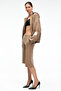 Elpihra Women's Oversize Elastic Waist Double Pocket Mink Shorts & Bermuda - 4