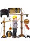 Remote-Controlled Crane, Height 1.28 m, 360-Degree Rotation, LED Lamp, Hook Lifting Function - 3