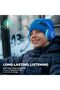 Kids Wireless Headphones with LED Lights, BTH18 Safe Volume 74/85/94dBA, 43H Playtime, Stere - 4