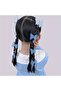 Zircon Stone Decorated Pearl Hanging Embroidered Butterfly Model 2-Piece Clamp Children's Buckle
