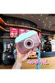Camera Shape Plastic Water Bottle – Leak-Proof Sports Travel Cup with Straw & Adjustable St - 4