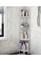 FFD Bathroom Corner Stand Shower Caddy Corner Shelve Sink Organizer Bathroom Shelving Unit Shelf - 5