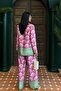 Multi Ethnic Pattern Satin Suit 10028 R8-J-K5 - 4