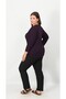 Evening Dress Glitter Fukuro Turvakar Sleeve Blouse - 5