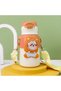 Stainless Steel Kids Water Bottle - Leak Proof, Vacuum Insulated with Straw, BPA Free, Hot &