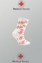 Women's Diabetic Elastic-Free Cotton Socks, Non-Squeezing Cotton Socks, Colorful 4-Pack - 3