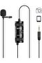 ميكروفون BY-M1 Pro II Lavalier مع خاصية إلغاء الضوضاء، متعدد الاتجاهات - 2