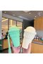 Children Ice Cream Water Bottle with Straw, Silicone Portable Travel Water Bottle, Leak-Proof - 5