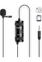 ميكروفون BY-M1 Pro II Lavalier مع خاصية إلغاء الضوضاء، متعدد الاتجاهات
