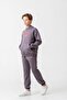 Phoenix Spirit Printed Kangaroo Pocket Boys Bottom Top Tracksuit Set - 4