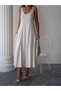 Women's Serena Cotton Modal Fabric Maxi Summer Dress with Piece Pockets - 7
