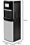Hot and Cold Water Dispenser, Bottom-Loading Water-Cooler, Instant-Hot-Water, 3 Taps, - 3