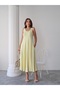 Women's Serena Cotton Modal Fabric Maxi Summer Dress with Piece Pockets - 6