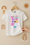 Kpop Demon Hunters Only Boys Baby Abby Mystery Printed Girl's T-Shirt (4-13 Years)