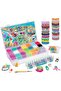 Rainbow Loom Mega Combo Set – 7,456 Pieces Colorful Rubber Bracelet Making Kit