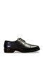 P.Cardin 63693 Genuine Leather Rubber Sole Men's Classic Shoes Black