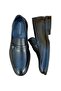 P.Cardin 63691 Genuine Leather Rubber Sole Men's Classic Shoes Black - 4