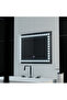 Rectangular LED Mirror, 80x60cm, Grid Light Basic Touch