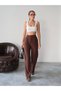 Women's Valeria Waist Velcro Palazzo Pants, Crepe Fabric, 4 Seasons - 7