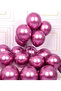 20 Pink Mirrored Chrome Balloons – Stylish and Shiny Decoration - 2