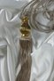 Fon Curtain Binding Gold Kuka Mink Ceiling Luxury Cornice Braçol Single Piece Curtain Holder - 3