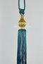 Fon Curtain Binding Gold Kuka Petrol Ceiling Luxury Cornice Braçol Single Piece Curtain Holder