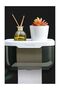 Toilet Paper Holder with Lid Shelf, Waterproof, Hygienic, Adhesive Wall Mounted, Modern Design - 5