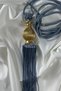 Fon Curtain Binding Gold Kuka Indigo Ceiling Luxury Cornice Braçol Single Piece Curtain Holder - 3