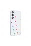 Galaxy A55 Case Transparent Figured Brsa Folk Hard Cover - Daisy - 4