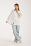 Striped Oversized Loose Shirt - 3