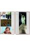 Spiral Bound Photo Album 300 Bi-Directional Memo Pockets Hold 4x6 Photos, colour (Burgundy & Black) - 4