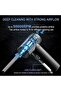 Cordless Compressed Air Duster for Laptop Computer Keyboard, Portable Electronic Air Duster, Recharg - 8