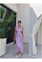 Chest Rose Detailed Midi Dress - 4